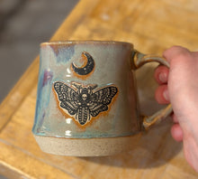 Load image into Gallery viewer, Moth and Moon Mug
