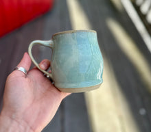 Load image into Gallery viewer, *SECONDS SALE ITEM* Classic mug with drip in Seafoam Green
