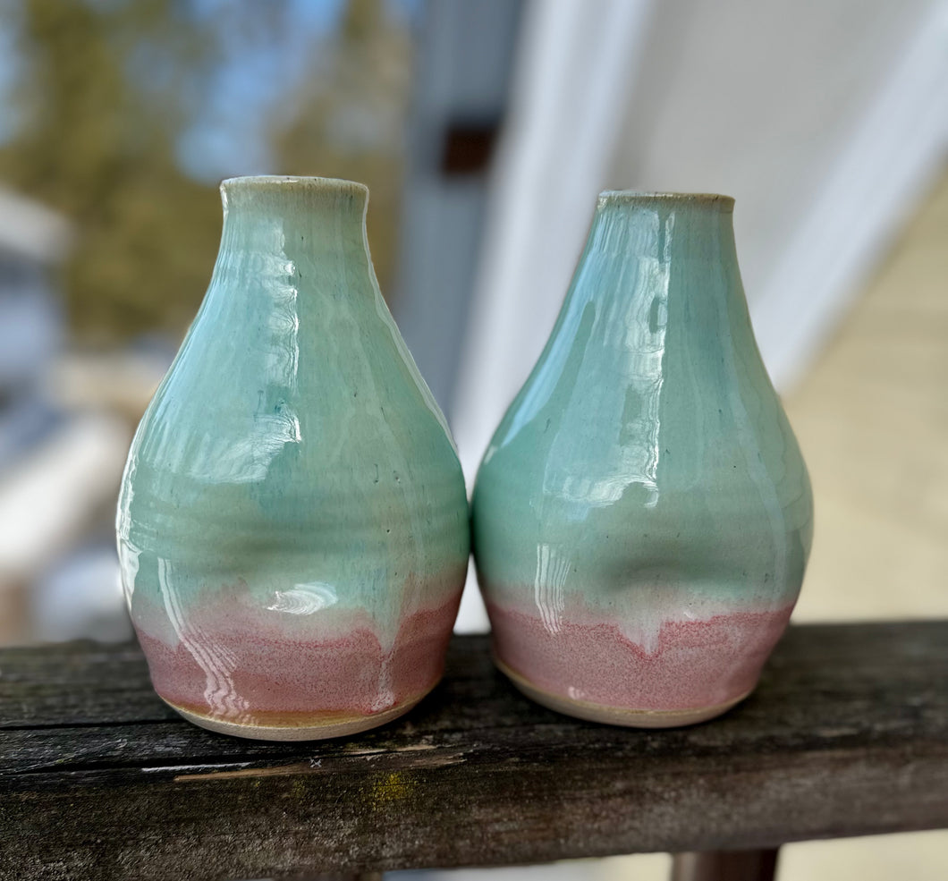 *SECONDS SALE ITEM*  Teardrop Vase in Watermellon
