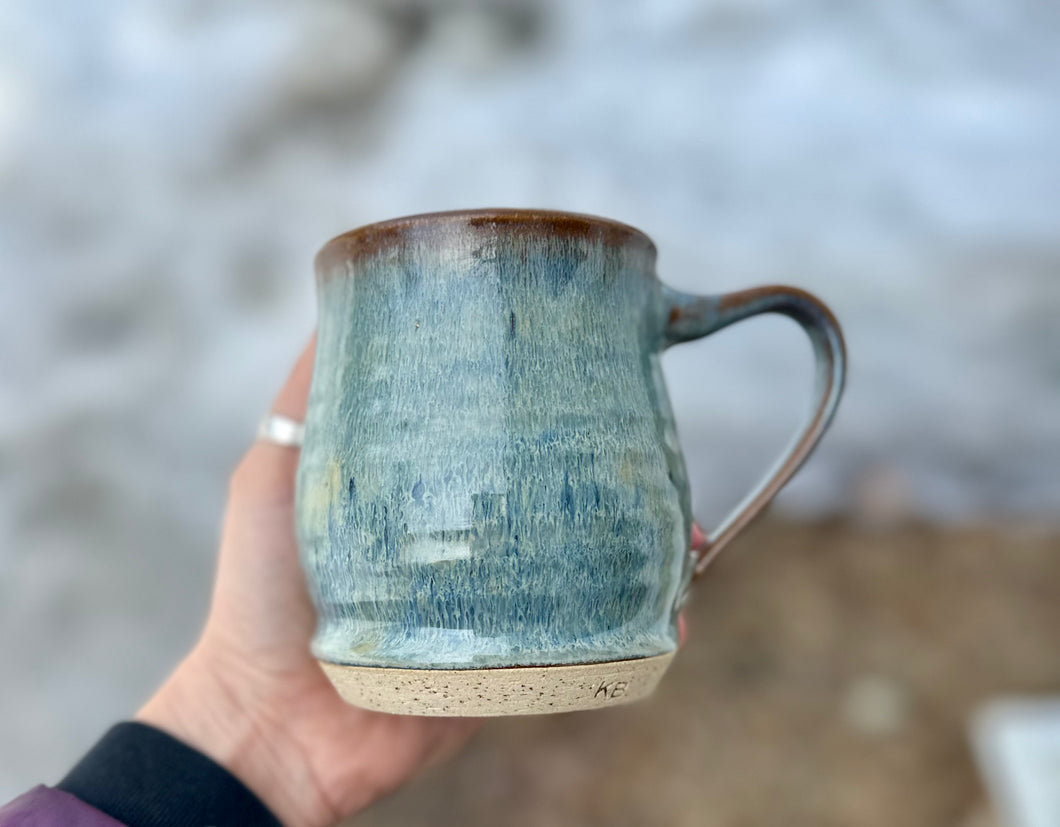 *SECONDS SALE ITEM* Classic Mug in Shipwreck Blue #2
