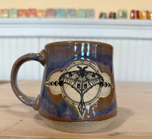 Load image into Gallery viewer, Luna Moth Skull Mug
