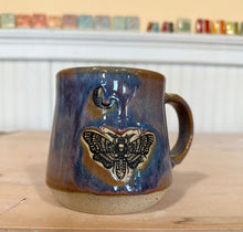 Load image into Gallery viewer, Luna Moth Skull Mug
